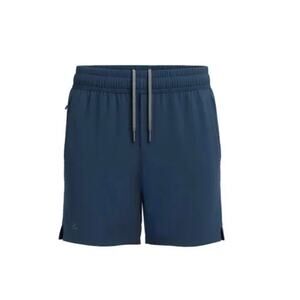 NEW BSN SPORTS Men's Apex Woven 7" Short in Navy Blue Size M
